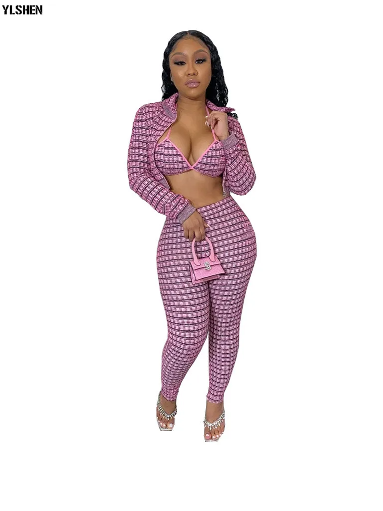 2 Two Piece Set Women African Clothes Dashiki Fashion Sexy Suit (Top And Pants) Super Elastic Party Plus Size Suits For Lady 08