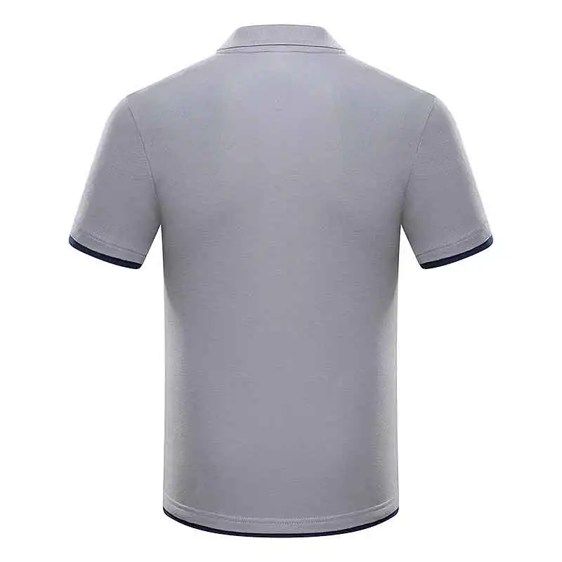 Mens Polo Black and white triangle Shirt 2019 New Summer Short Sleeve Turn-over Collar Slim Tops Casual Breathable Solid Color B Mens Polo Black and white triangle Shirt 2019 New Summer Short Sleeve Turn-over Collar Slim Tops Casual Breathable Solid Color B