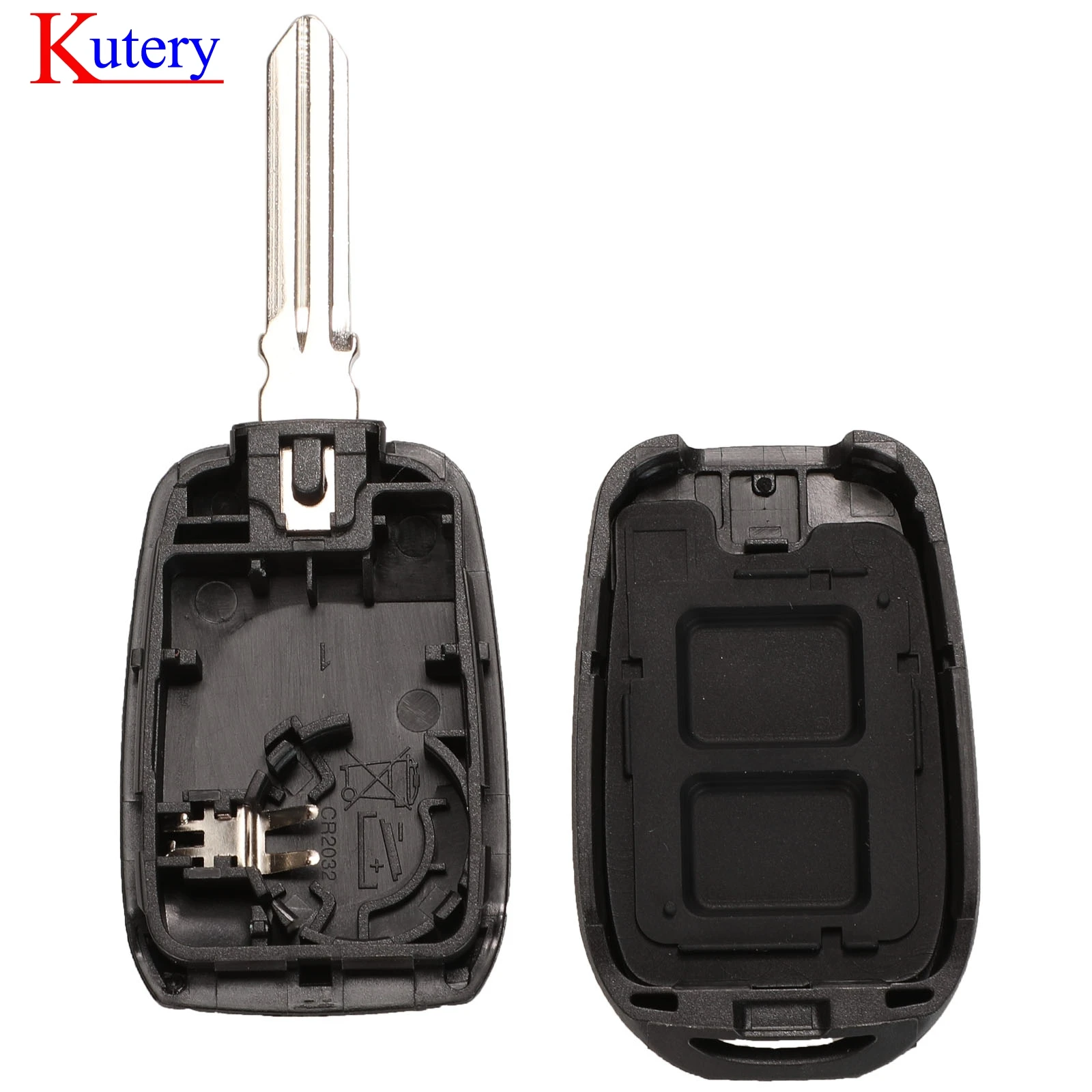 Kutery 3 кнопки дистанционный ключ брелок от машины оболочка для Renault Symbol Trafic Dacia Duster