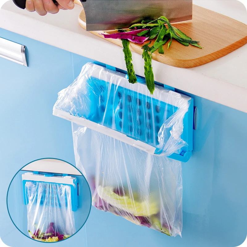 1 шт. Шкаф держатель для мусорного мешка мешок для кухонного мусора стенд висячий мешок для мусора держатель для мусора корзина для мусора мусорное ведро