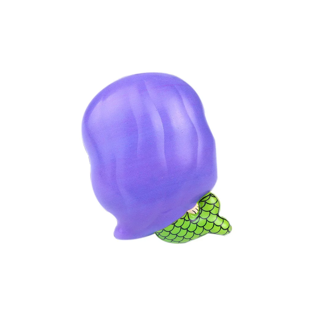 Adorable Mermaid Slow Rising Squeeze Stress Reliever Toys for Children Birthday Gift Toy Party Decor Supplies kids toys #A