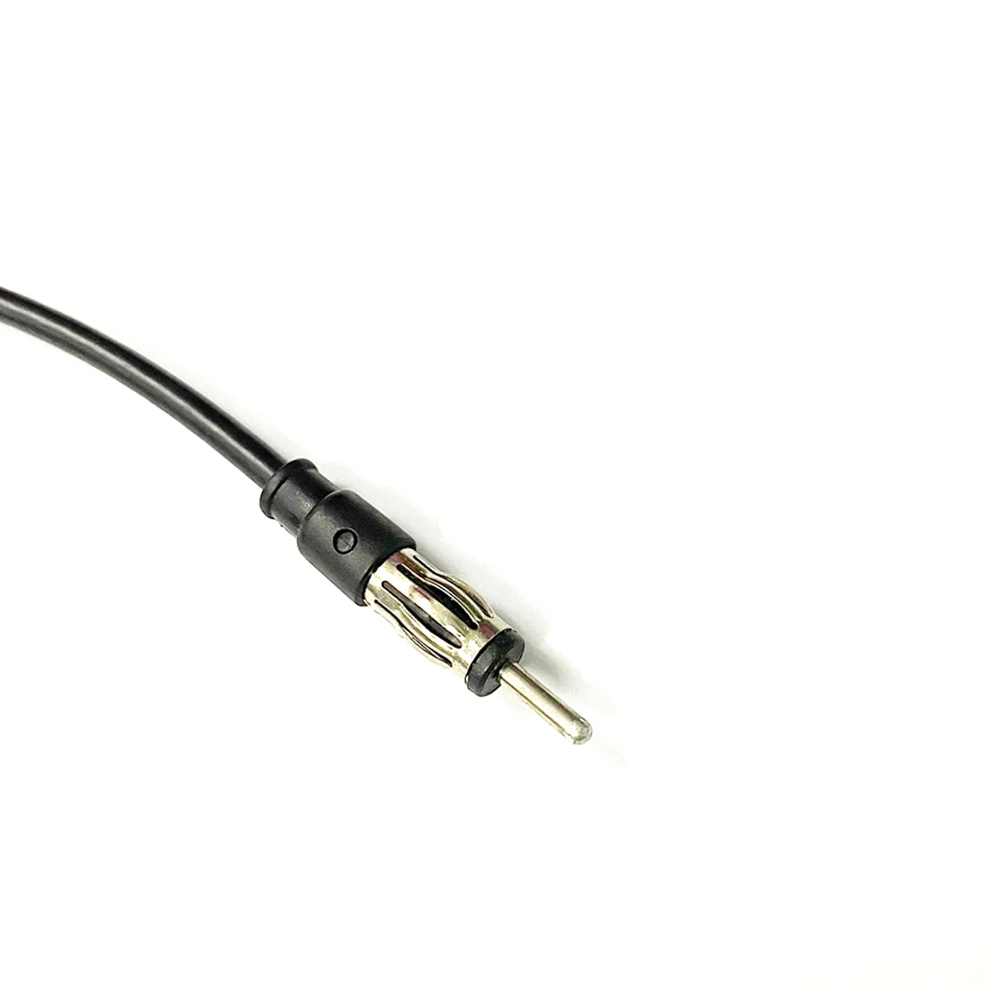 2pcs Male Car Auto CD Radio Steoro Aerial Antenna ISO Plug Adapter cable 18cm 1 pin 2 5mm plug z tactical bowman elite ii u94 headset cable adapter ptt for motorola t6200c cobra mt600 gear talkabout radio