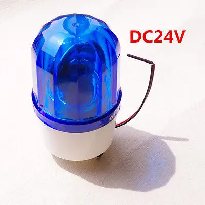 

AC110V Blue Rotating Beacon Warning Light Lamp Spiral Fixed LTE-1101