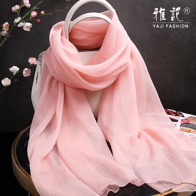 Blush Pink Scarf for Spring