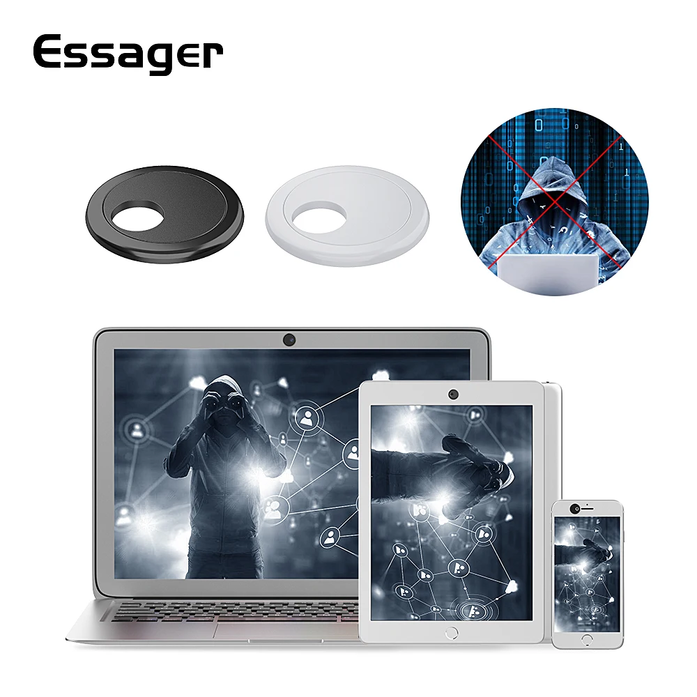

Essager WebCam Cover Privacy Protection Shutter Sticker Camera Cover for iPhone Xiaomimi Samsung Web Laptop iPad PC Mac Tablet