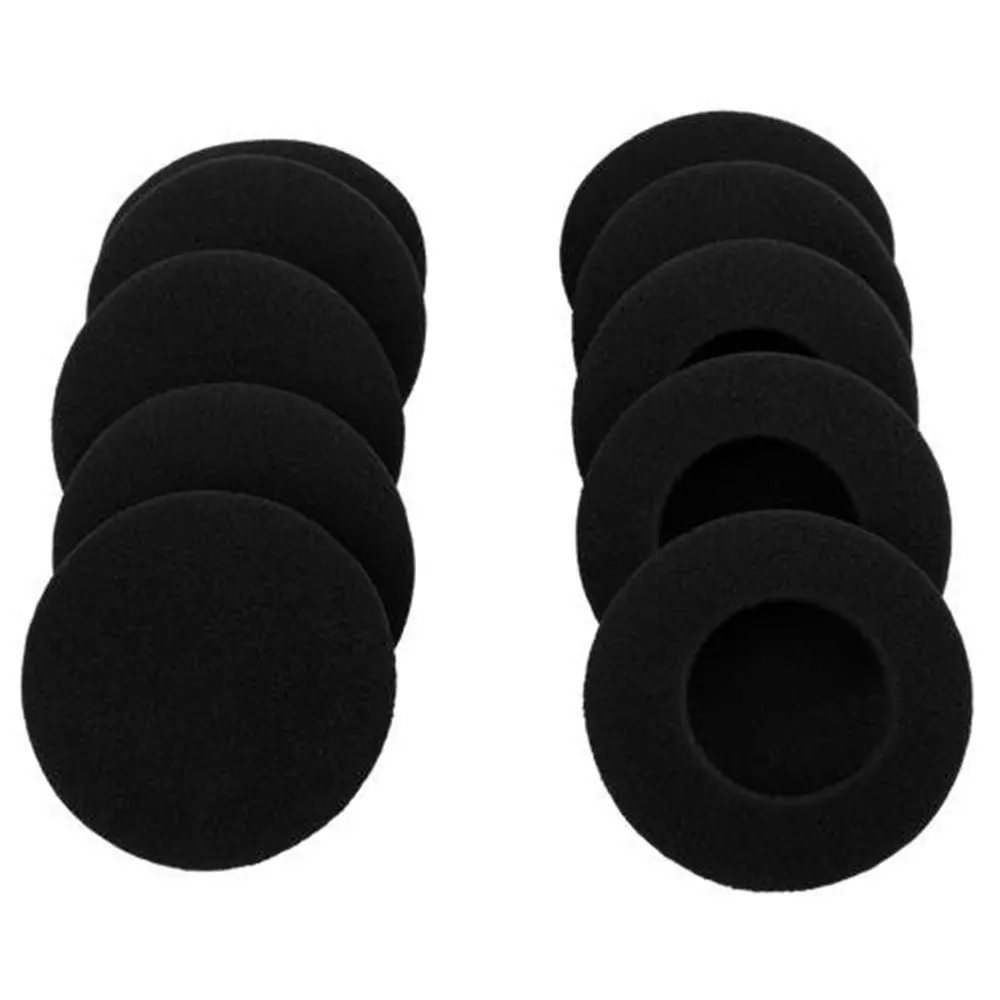 

20Pcs 60mm/2.4" Black Replacement Foam Ear pads Cushion For Logitech H600 H330 H340/Aiwa HP-CN5/Labtec Axis 502 headset