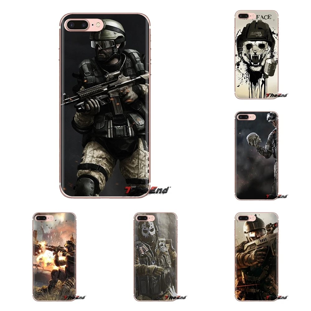 

For Xiaomi Mi6 Mi 6 A1 Max Mix 2 5X 6X Redmi Note 5 5A 4X 4A A4 4 3 Plus Pro warface Soft Transparent Cases Covers