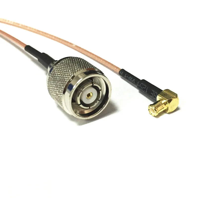 TNC Männlichen Weibliche schutzwand MCX Stecker Gerade Rechtwinklig RF Coax Kabel RG178 Flexible 15cm 6 "für drahtlose Karte – Detail 5