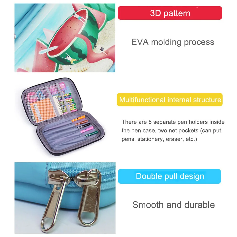 Мультяшный чехол-карандаш для торта Kalem Kutusu Kawaii Estuche Escolar материал Escolar Astuccio Scuola Чехол-ручка чехол-карандаш канцелярские товары