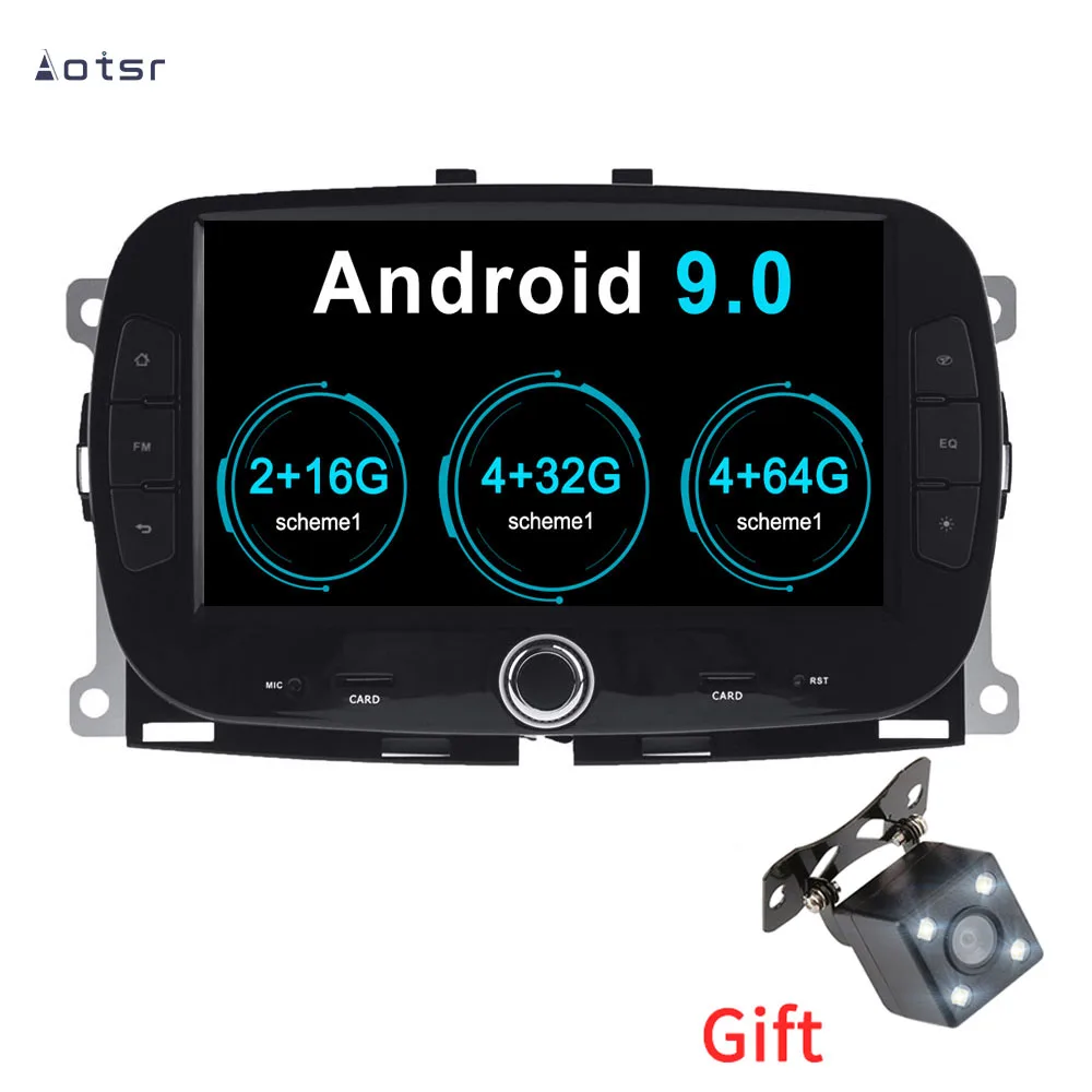 

Aotsr Android 9.0 Car GPS Player for FIAT 500 (312) 2015-2019 Octa Core Auto Stereo Navi Radio Multimedia 2 din bluetooth WIFI