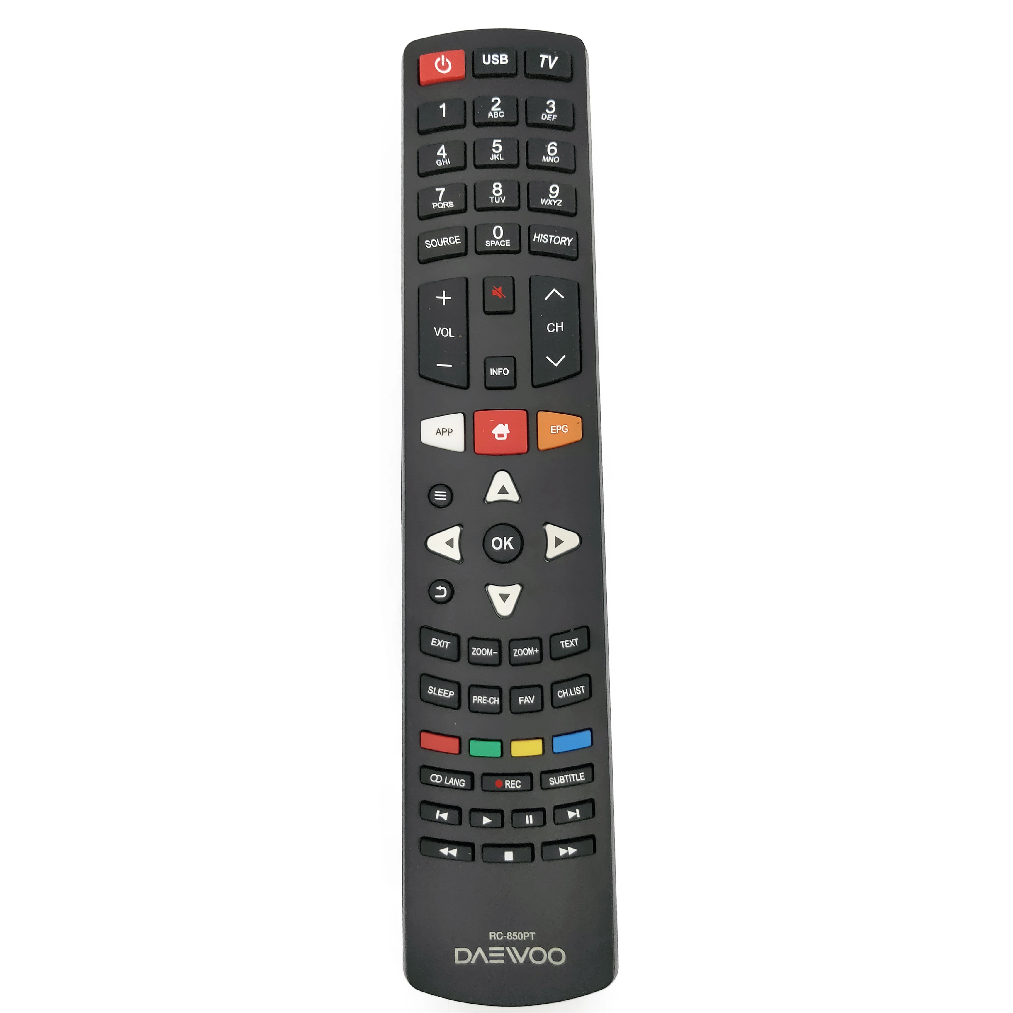 Новый оригинальный RC 850PT для DAEWOO TV пульт дистанционного управления U43V890VTE U43V895VTE