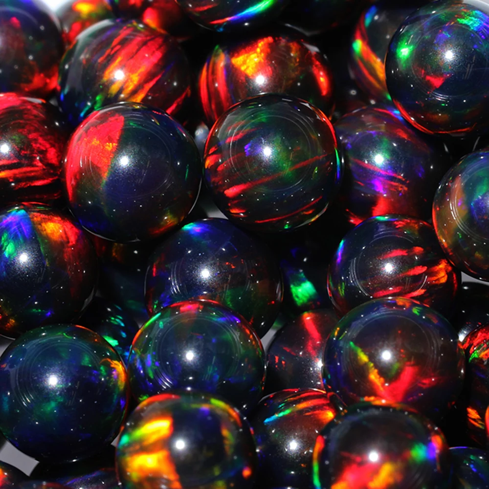 10pcs 20pcs Synthetic Opal Beads 900 Degree High Temperature Resist for Glass Art DIY Color Size