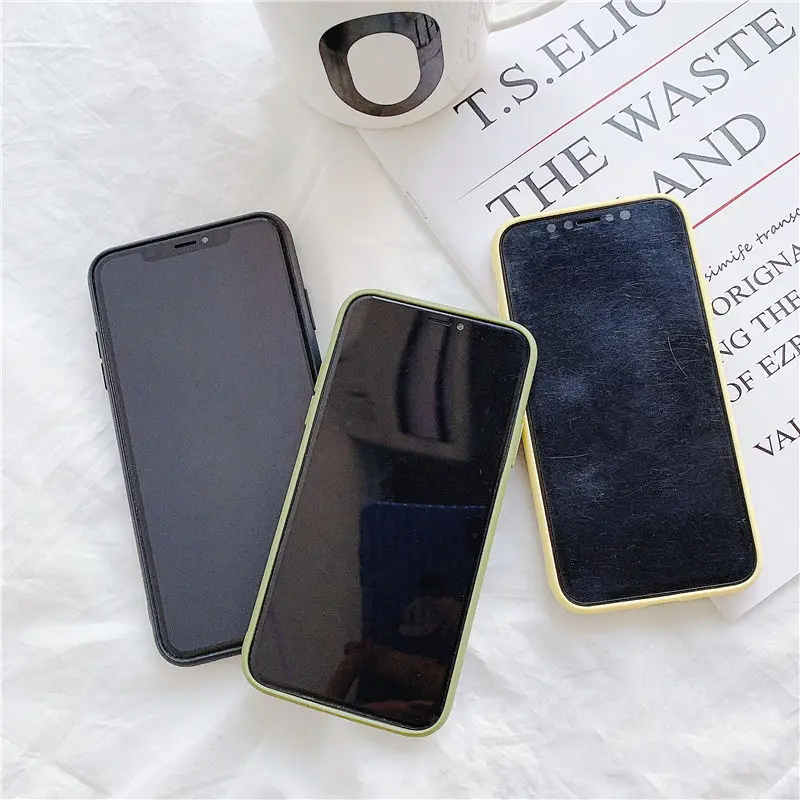 Матовый противоударный армированный чехол для телефона iPhone 11 11Pro Max XR XS X XS Max 7 8 Plus прозрачный жесткий защитный чехол-накладка
