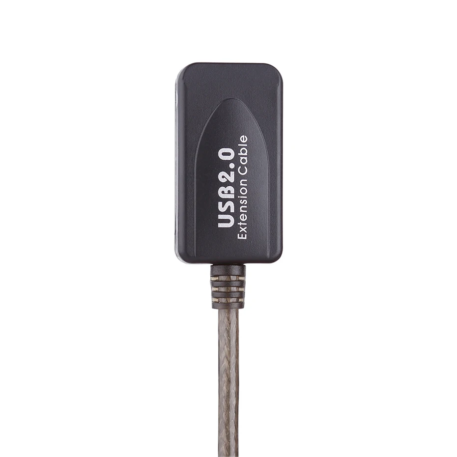 활성 USB 2.0 연장 케이블 20M/15M/3M/5M/10M USB 2.0 연장기 USB 리피터 연장 코드(부스터 포함) USB 남성-여성