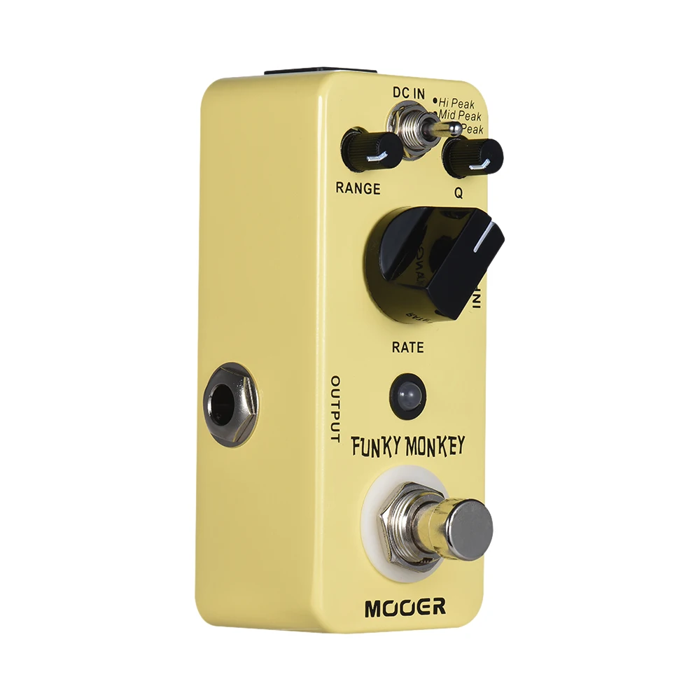 Аксессуары для гитары MOOER FUNKY MONKEY Auto Wah педаль с эффектом 3 пиковых режима