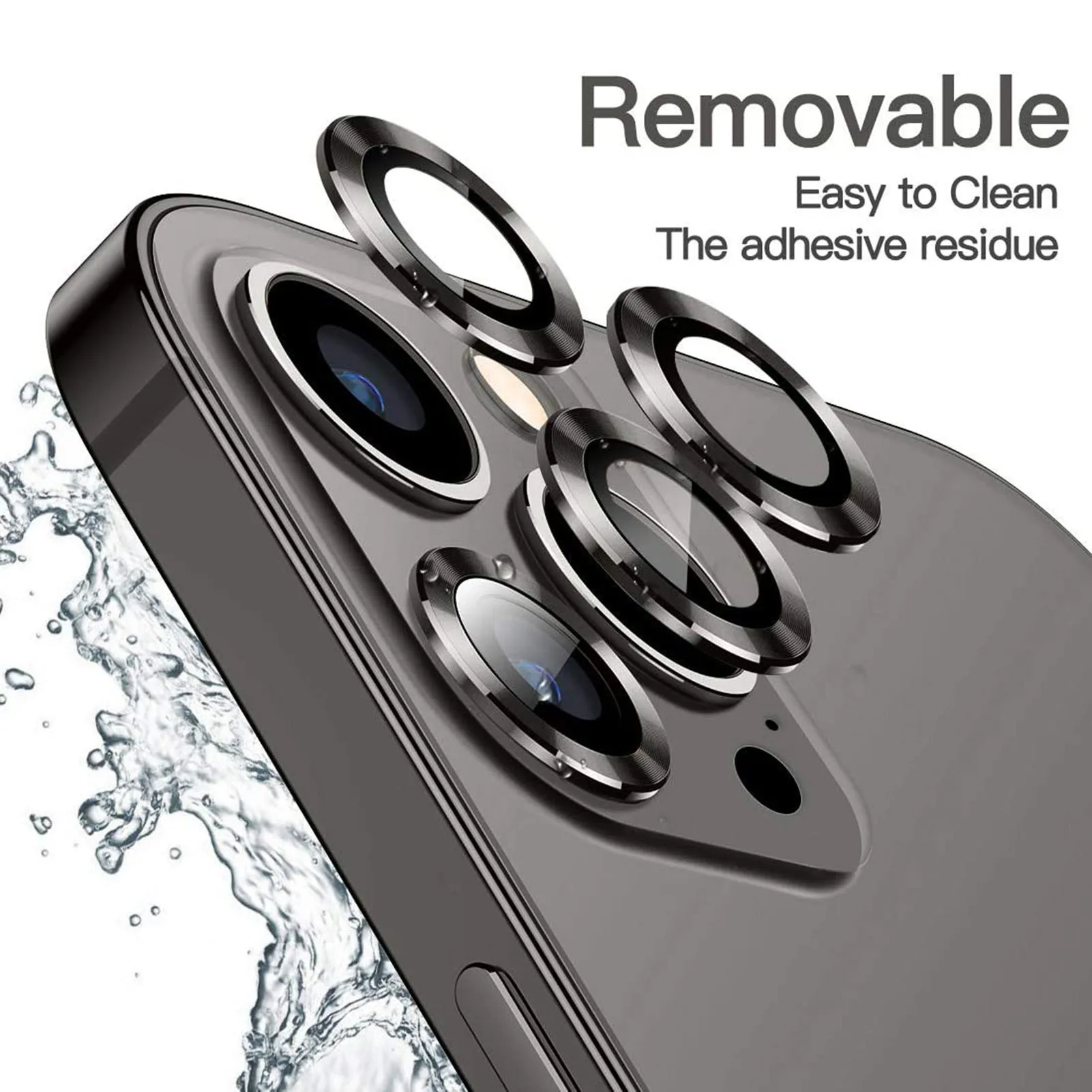 lens for android phone 3pcs Camera Lens Cover For IPhone 12 Pro Max Full Cover Camera Metal Ring Glass For IPhone 11 12Pro Max Mini 12pro Lens Cover camera lens for android phone