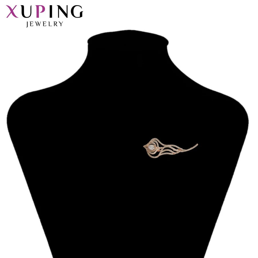 Xuping Новые Элегантные Броши для женщин стильные персонализированные украшения семья День рождения Юбилей вечерние подарки S171-00031
