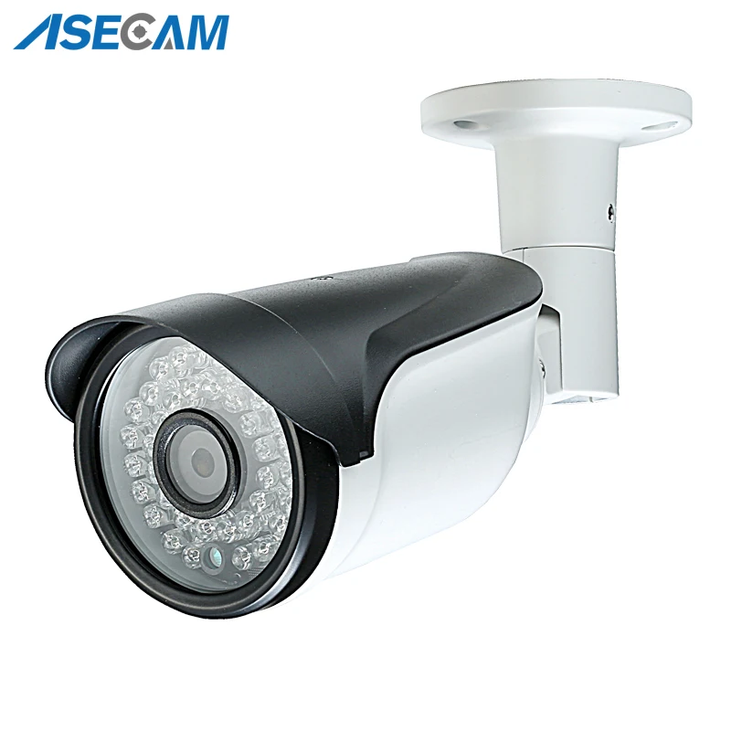 

Super HD 5MP H.265 IP Camera Onvif HI3516D Black Bullet Waterproof CCTV Outdoor PoE Network Motion Detection Surveillance Camera