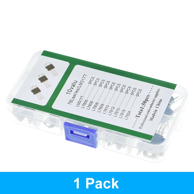 TZT 10/30PCS Spannungsregelungsmodul LM317T L7805 L7806 L7808 L7809 L7910 L7812 L7815 L7818 L7824 L7915 – Detail 7