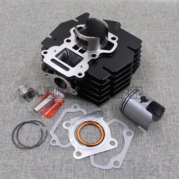 

50mm Cylinder Head Gasket Piston Ring Pin Full Set For Suzuki AX100 K90 AX 100 2 Stroke 100cc