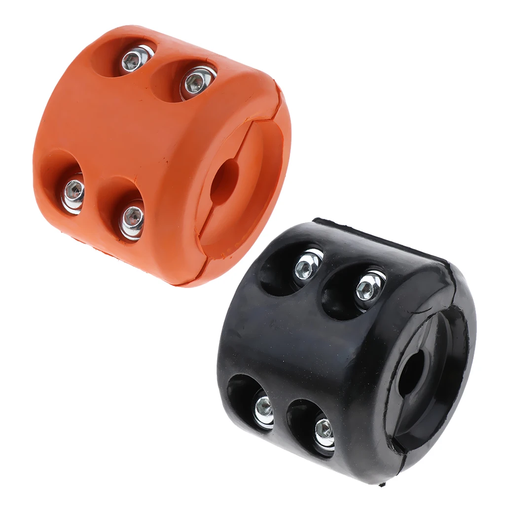 2 Piece ATV UTV Winch Rubber Line Cable Lift Stopper Rubber Cushion + Screw