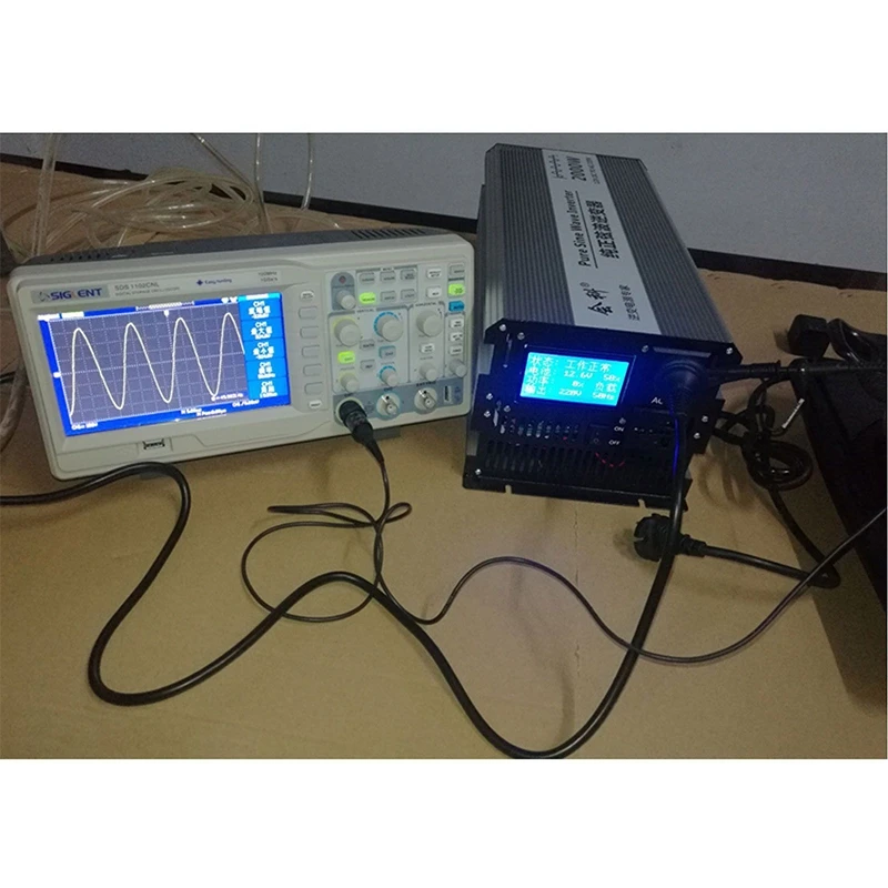 Электрооборудование HK-2000P 4000 Вт Чистая Синусоидальная волна инвертор DC 12 В 24 в 48 в 60 в 72 в к AC 110 В/220 В преобразователи