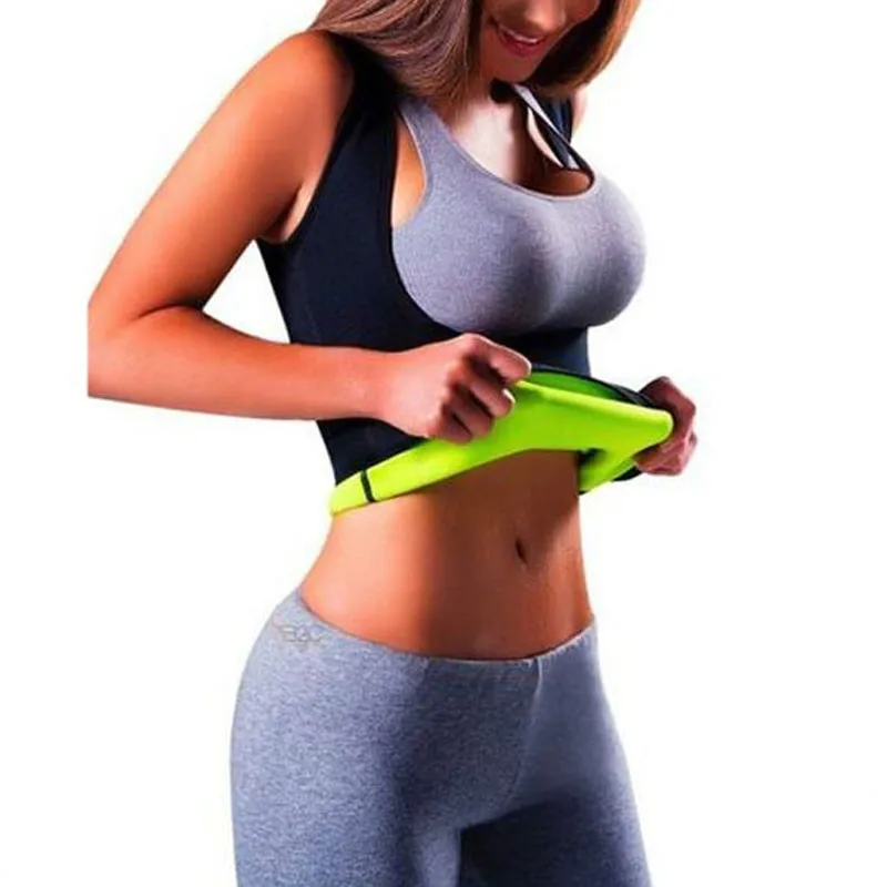 Women Waist Trainer Slimming Body Shapers Sauna Waist Corset Reducing Shapewear Lady Fat Burning Vest Sweat Tank Top Weight Loss tummy control underwear