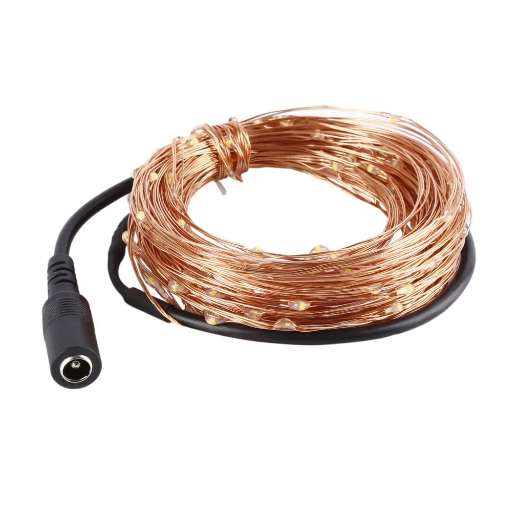 

100 LED 10m LED Light String DC Plug Application in Christmas Decoration Company Crafts Gifts Garden Decoration