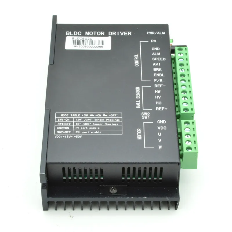 Драйвер двигателя BLDC BLDC-5020 24 в 36 48 бесщеточный драйвер постоянного тока 500 Вт 24-50 В