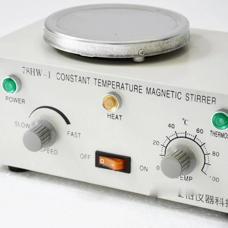 78HW-1 Constant Temperature Thermostat Laboratory Cheap Hot Plate Magnetic Stirrer Mixer Equipment