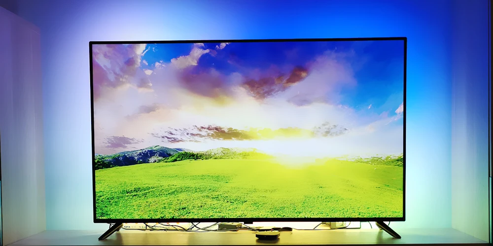 Ambilight динамическая ТВ ПОДСВЕТКА ДЛЯ 4K HD tv HDMI устройство гибкие Смарт пиксели RGB Светодиодные полосы DC5V Raspberry Pi 40-80 дюймов полный комплект