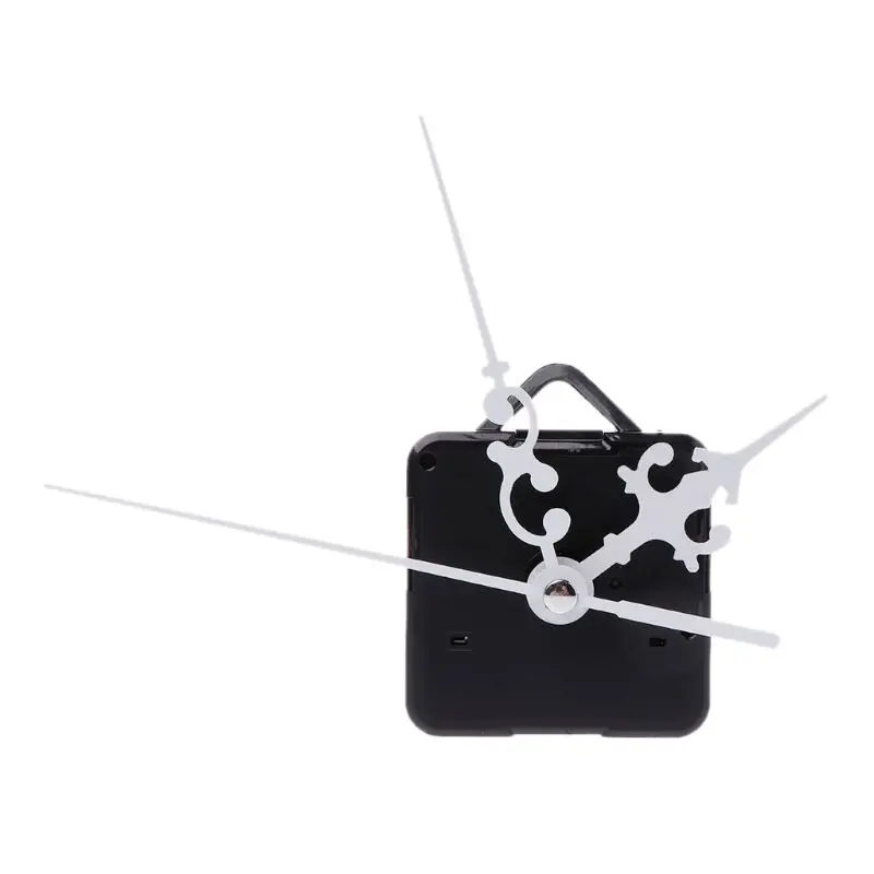 DIY Quartz Clock Movement Mechanism Non Ticking DIY Wall Clock Mechanisms with Hands Set for Repair Parts Replacement 
