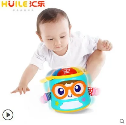 

Department of Music 667 Early Childhood Educational Baby to Bed Comforter Toys Infants Sound And Light Tumbler Toy 0-1-3-Year-Ol