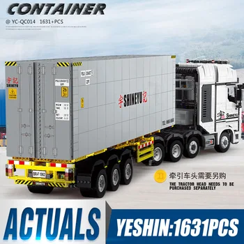 

Technic Car Toys The 1:10 Truck Container Compatible With 42078 Building Blocks Assembly Car Toys Bricks As Kids Gifts