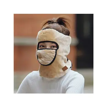 

Men Women Winter Outdoor Neck Warm Face Mask Quick Dry Windproof Protection Fleece Hat Skiing Cap Cycling Sports Masks