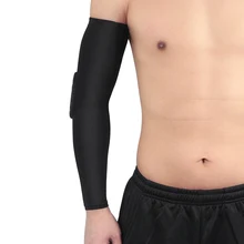 1 шт. налокотники Мужские дышащие гетры для бега и велоспорта баскетбольные налокотники для фитнеса Нарукавники спортивные