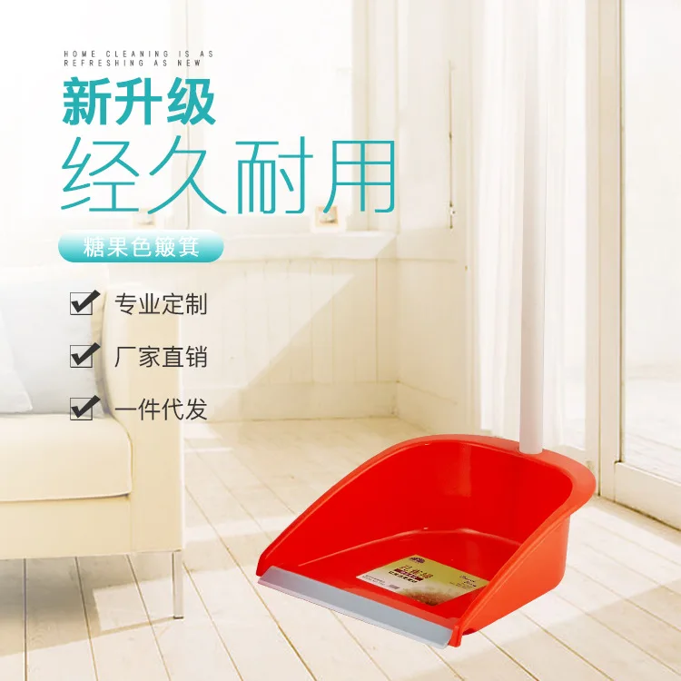Manufacturers Direct Selling Plastic Broom High Quality Break Scan Three-Color Broom Wholesale Cleaning Reprovision Broom Handle