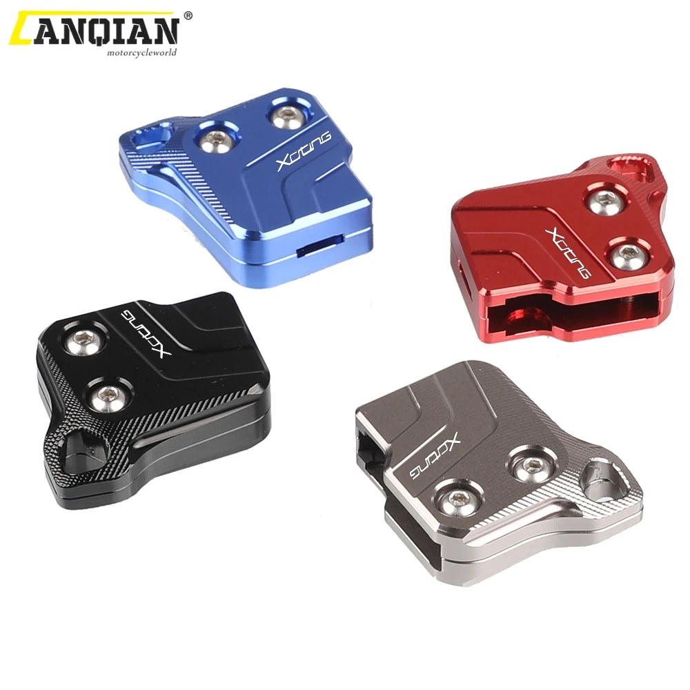 For KYMCO Downtown 125 200 300 350 Motorcycle Accessories CNC Aluminum Key Cover Dust Holder Protector Key Head Decoration Case