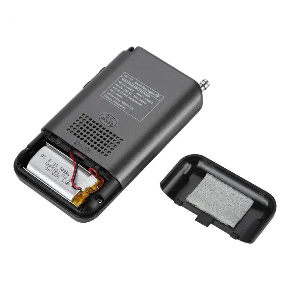 Портативный радиоприемник VHF FM AM SW CB 30 2020 МГц 25 28 223 118 с двойным будильником
