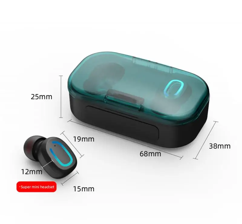 T20 TWS Button Wireless Headphones Bluetooth In The Ear Stereo Sport Headsets Bluetooth 5 0 Noise Reduction Earphone