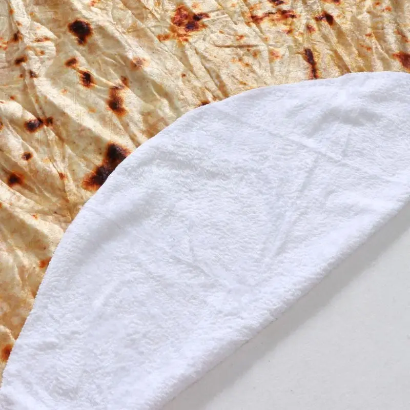 Burrito Blanket Child Flour Tortilla Swaddle Blanket Sleeping Swaddle Wrap Hat Set Creative Home Accessories Sleeping Swaddle