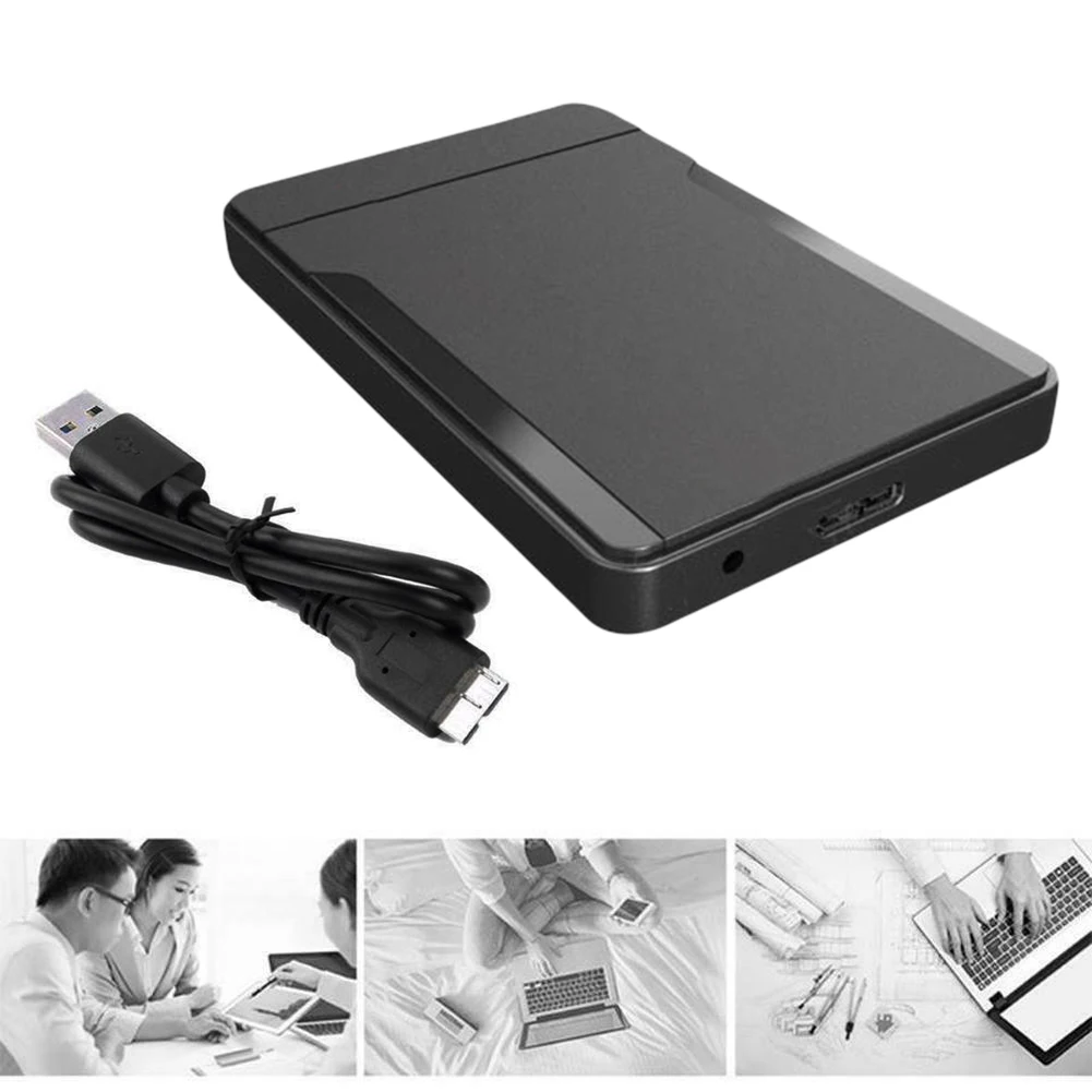 2.5inch HDD Caddy Enclosure 2.5inch SATA SSD Mobile Disk Box Cases Laptop Hard Drive USB3.0/2.0 HDD Case For Windows/Mac