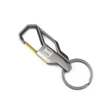 

3D Car Keychain Metal Key Holder Logo Car Fashion For Seat Leon Ibiza cupra Altea Belt Racing Key Chain Ring