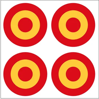

Sticker Dartboard 4 pc. Spain Dia 33mm/ud.