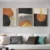Abstract Painting Pictures Color Blocks and Black Lines Canvas Poster Prints Scandinavian Wall Home Decoration Living Room Art