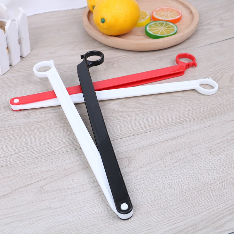 1pc Portable Household Mini Packing Capper Kitchen Storage Food Snack Seal Sealing Plastic bag Clips Sealer Clamp - Color: 1pc  as pic