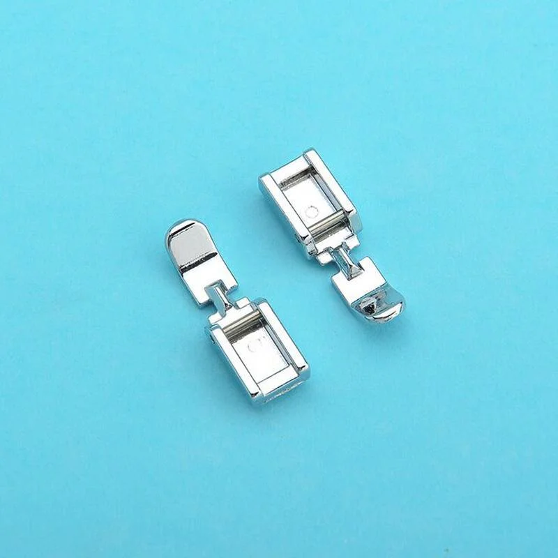 Zipper Sewing Foot Sewing Machine Zipper Presser Foot Feet for Low Shank Snap