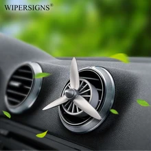 Универсальный автомобильный очиститель воздуха, воздушный пропеллер, Ароматический диффузор, вентиляционные отверстия, ароматизатор, освежитель воздуха с зажимом