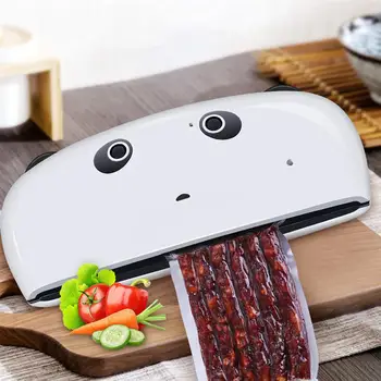 

1 Pc 30cm Automatic Vacuum Sealer Household Food Preservation Packaging Machine for Home Kitchen Shop with UK Plug