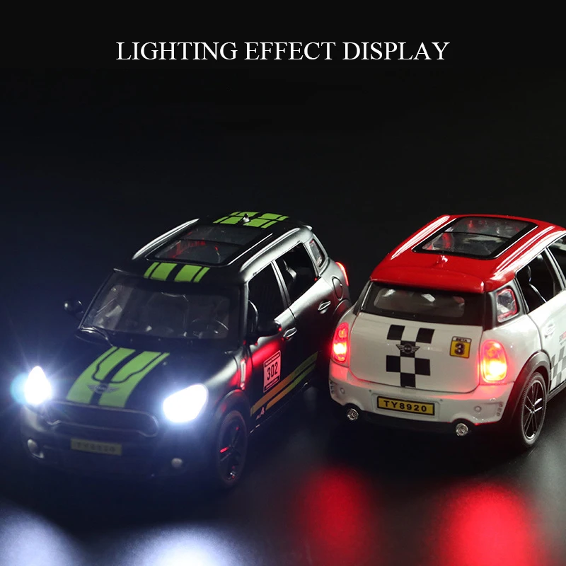 1:32 Mini Cooper СПЛАВ модель автомобиля Diecasts& игрушечные машинки модель машинки Миниатюрная модель Машинки Игрушки для детей Подарки для детей